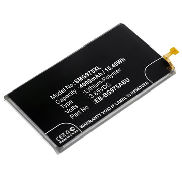 Bateria Samsung EB-BG975ABU 4000mAh - EB-BG975ABU, Batería larga duración para smartphones Samsung Galaxy S10 Plus (SM-G975)