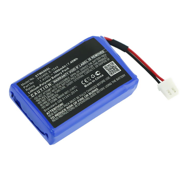 Satlink WS-6912 Batería 1000mAh 7.4V de subtel