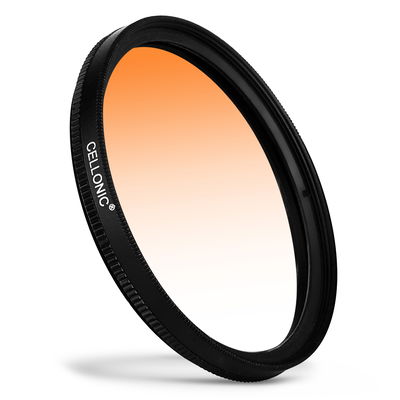 Filtro gradiente color Naranja para Sony Ø 62mm
