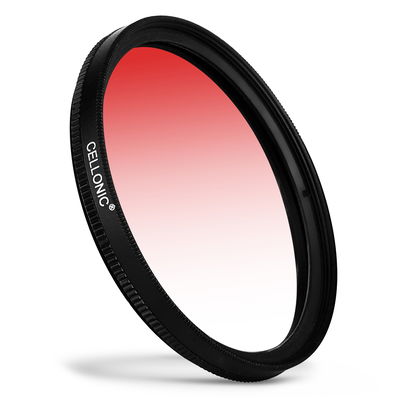 Filtro gradiente color Rojo para Sigma Ø 62mm