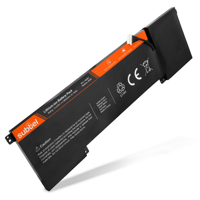 Batería para HP Omen 15-5109TX Bateria repuesto 3800mAh Accu