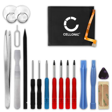 Batería para smartphone Nokia 9 PureView - HE354 (3250mAh) + Juego de herramientas, Batería recargable, Batería de repuesto, Juego de herramientas