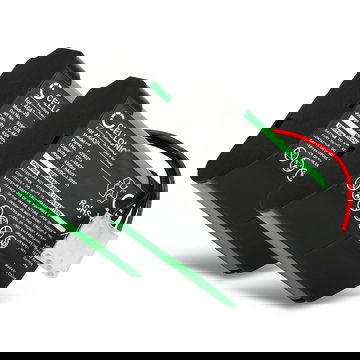 2x Batería para Vorwerk Kobold VX100, Kobold VR100 - Batería de Aspirador Vorwerk 46439 (7.4V, 4500mAh) de CELLONIC