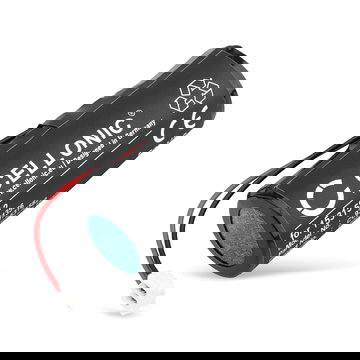 Batería para Wella Xpert HS71, Xpert HS71 Profi, Carvis HS75 - 1531582, 1/UR18500L (1400mAh) Batería de Reemplazo