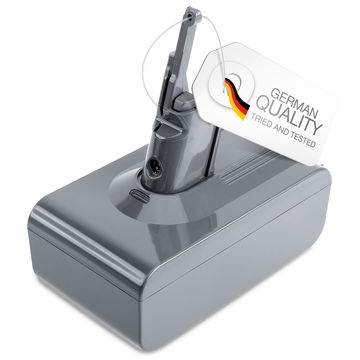 Battery for Dyson V8, V8 Absolute, V8 Animal, V8 Animal Exclusive, V8 Fluffy, V8 Range (Dyson 215681), SV10, SV25 4000mAh - Battery with screws - from CELLONIC (Not suitable for wall charger)