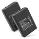 2x Battery 700mAh