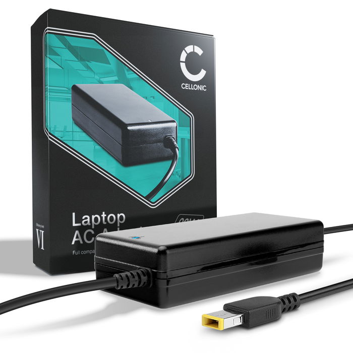Cargador para notebooks Lenovo ThinkPad x1 Yoga,Carbon,T440,T450, T460,T470,X240,X250,X270 - Fuente Alimentación 90W, 20V Cable de Carga 2.6m Alimentador ADLX45NCC3A