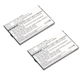 2x Batería 1850mAh