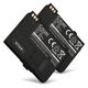 2x Battery (850mAh, 3.7V)