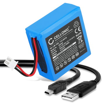 Bateria Safescan 112-0410, LB-105 700mAh - + Cable USB 112-0410, LB-105, Batería recargable para Safescan 135i 145ix 155-S 155i 165-S 165i 185-S