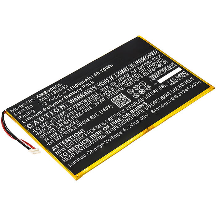 Autel MaxiSys Pro Batería 11000mAh 3.7V de subtel