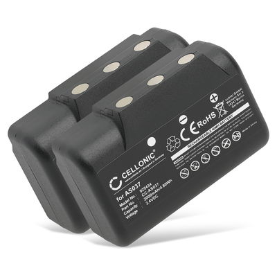 2x Batería para IMET BE5000, I060-AS037, M550S Wave L, Wave S 2000mAh 2.4V de CELLONIC