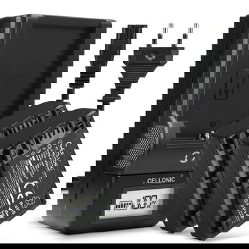 2x Bateria para cámaras Sony FDR-AX33 AX53 AX100e HDR-PJ810 PJ530 PJ330 PJ260 HDR-CX625 CX900 HDR-XR550 NEX-VG900 - NP-FV70A NP-FV50A NP-FV30 NP-FV90 NP-FV100A 650mAh + Cargador rápido Baterías recargables