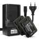 2x Battery 2040mAh+ Charger