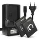 2x Battery (730mAh, 3.7V) + Charger