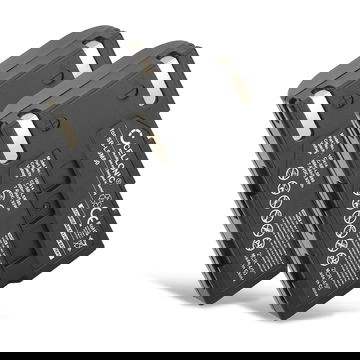 2x SB-LSM80 SB-LSM320 Battery for Samsung VP-D351 D361 D365 D371 VP-D461 D463 D455 D453 VP-DC163 DC175 VP-DC575 DC565 SC-D375 800mAh Camera Battery Replacement