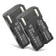 2x Battery 800mAh
