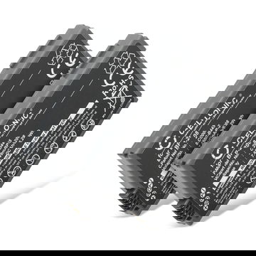 2x Batería para Canon DC100 DC20 DC10 DC40 DC95 DC19 DC201 MVX4i MVX460 DC21 DC220 MVX450 HR10 BP-208 BP-208DG (700mAh, 7.4V) de CELLONIC