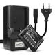 2x Battery 900mAh+ Charger