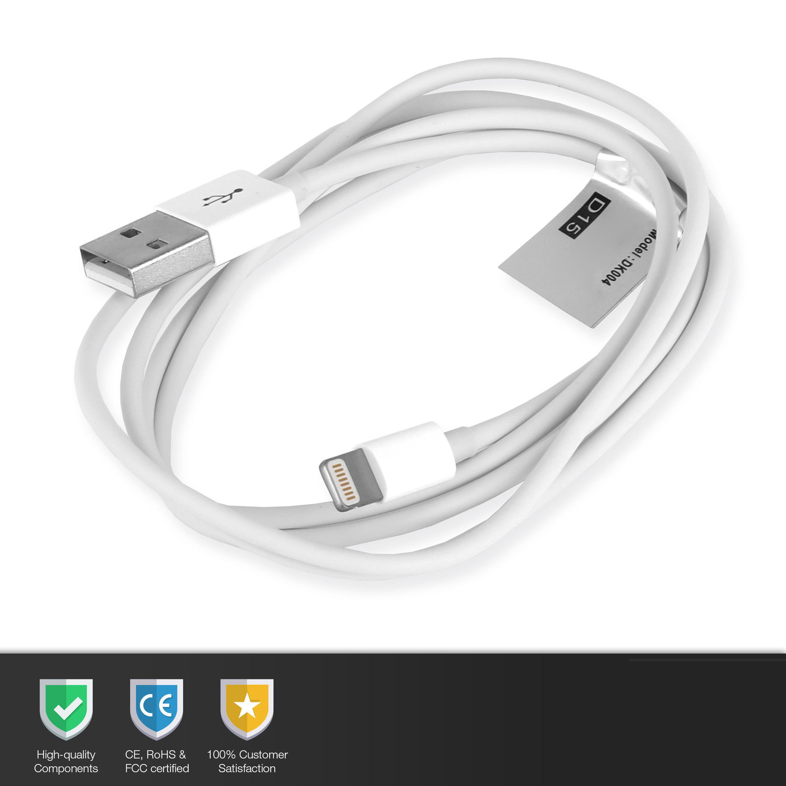 Cable de datos y carga 1m 2.0 para Apple Magic Keyboard / Magic