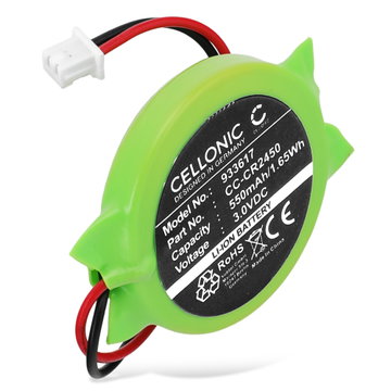 Batería para Panasonic FP-X series controllers, GT32 display, GT32M display, GT32T display AFPX-BATT, CR2450 (550mAh, 3V) de CELLONIC