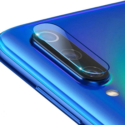 CELLONIC Protector de cámara para smartphones Samsung Galaxy A70 (SM-A705) Protector de objetivo - Protector cámara móvil Transparente 0,33mm Full Glue - Película protectora de 9H, Camera Protector Glass