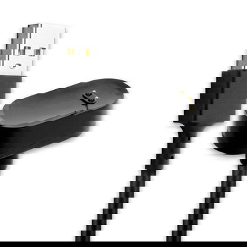 Cable USB para FitBit Ace 2 / Inspire / Inspire HR - Cable de Carga y Datos  1A negro PVC