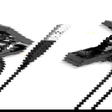 Cable USB para Garmin Approach G10, S20 / Forerunner 30, 230, 235, 645, 645 Music - Cable de Carga y Datos  1A negro PVC