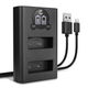Cargador doble BLS-5 BLS-50 BLS-1 + Cable USB