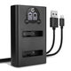 Cargador doble EN-EL5 + Cable USB