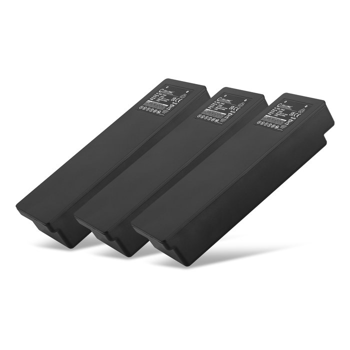 3x Scanreco 592 Batería 3000mAh 7.2V de subtel