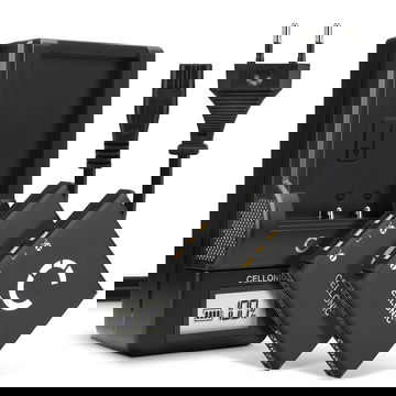 2x Bateria para cámaras Kodak EasyShare M763, M753, M893 IS, M863, M853, Kodak KLIC-7001, M340, M320 - KLIC-7001 700mAh + Cargador rápido Baterías recargables