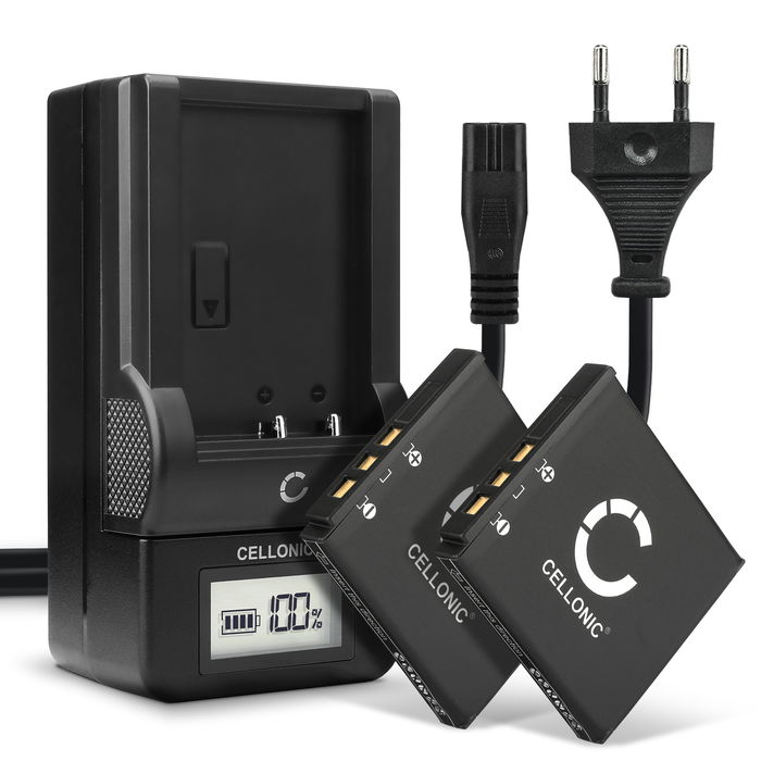 2x Batería para Kodak Easyshare M753 Bateria repuesto 700mAh Accu + Cargador