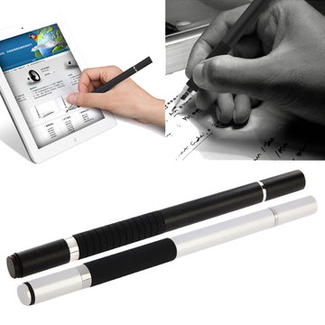 2x Boli táctil para tablets, tablets gráficas o smartphones de subtel - Lápiz capacitativo con punta de disco para pantallas táctiles de dispositivos electrónicos, Stylus Pen, Lápiz táctil