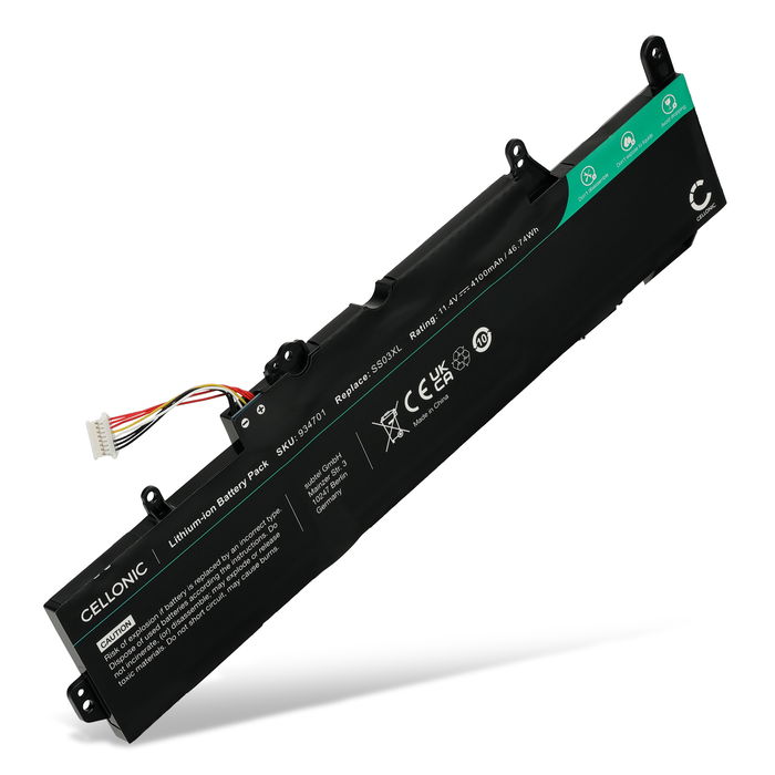 HP SS03XL Batería 4100mAh 11.55V de subtel