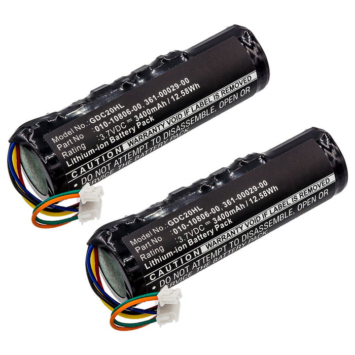 2x Garmin 361-00029-00 Batería 3400mAh 3.7V de subtel
