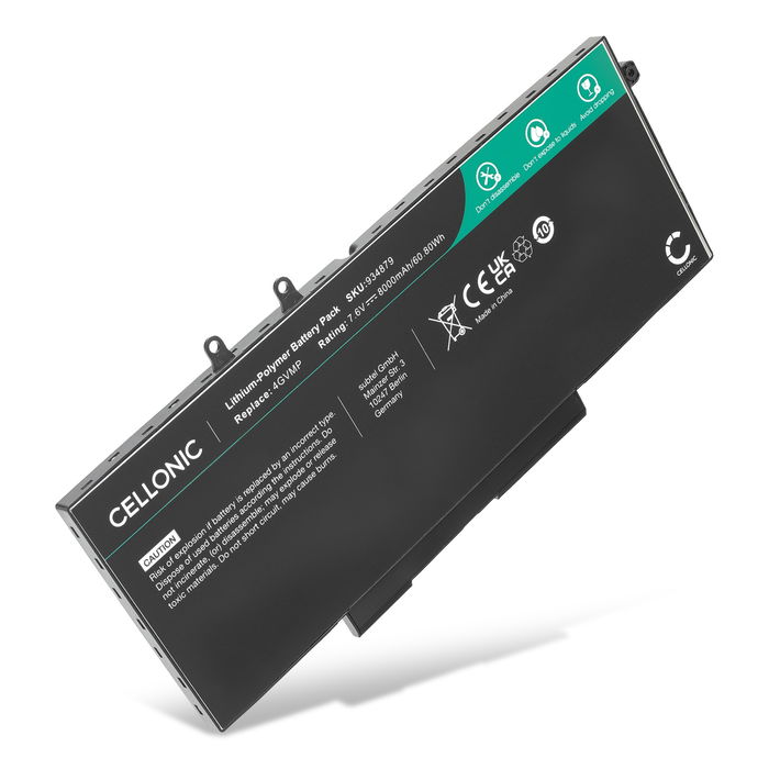 Dell Latitude 14 5410 Series Batería 8000mAh 7.6V de subtel