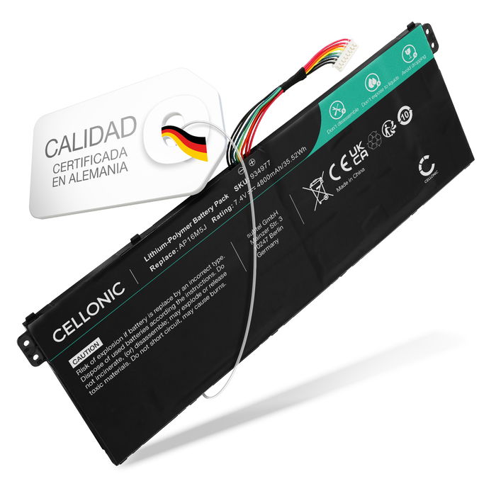Acer Aspire 3 A315-41 Batería 4800mAh 7.4V de subtel