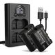 2x Batería 2000mAh + Cargador Doble