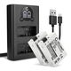 2x Batería 1020mAh + Cargador Doble