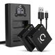 2x Battery 980mAh+ Dual Charger