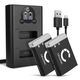 2x Batería 1010mAh + Cargador Doble