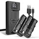 2x Batería 2600mAh + Cargador Doble