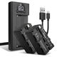 2x Batería 4400mAh + Cargador Doble