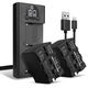 2x Batería 6600mAh + Cargador Doble