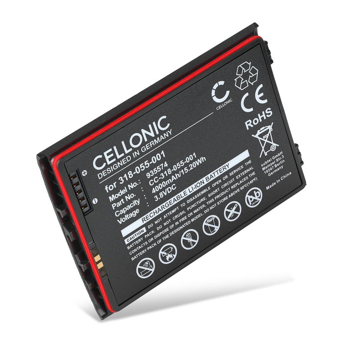 Honeywell CT40 Batería 4000mAh 3.8V de Cellonic