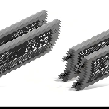 2x Batería para Nikon D850, D5, D800, D810, D4s, D4, D6, D800E, Z 9 3300mAh de CELLONIC