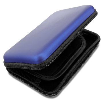 Funda protectora para Nintendo 3DS XL, DSi XL, New 2DS XL, Retroid Pocket 2 Plus y Analogue Pocket – Estuche resistente en azul oscuro