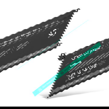 Batería Dell para ordenador portátil Dell Inspiron 5593, 15 5567, 17 3000, 13 5378, 15 3505, 15 5570, 15 3501, 17 3793 Vostro 15 3583, 3591, Chromebook 3110, WDX0R 3400mAh 11.4V  de CELLONIC