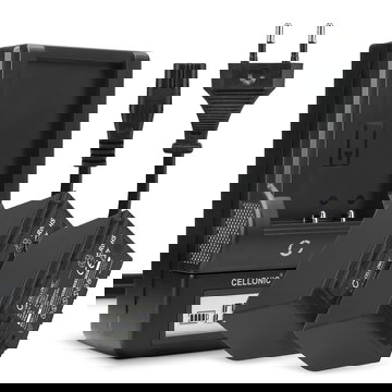 2x Bateria para cámaras Panasonic HC-X1000, HC-X1500, HC-MDH3, AG-AC8, HC-X2000 - AG-VBR59 VW-VBD58 CGA-D54 4400mAh + Cargador rápido AG-BRD50 Baterías recargables